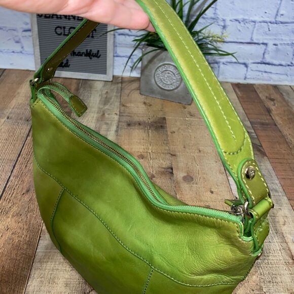Kate spade green leather shoulder bag - Picture 10 of 12